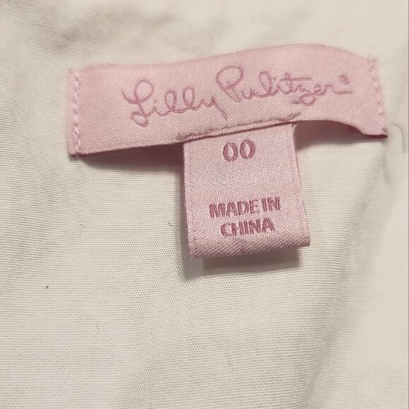 Lilly Pulitzer Gabby Shift Sleeveless Dress Resort White Size 00 - Picture 6 of 7